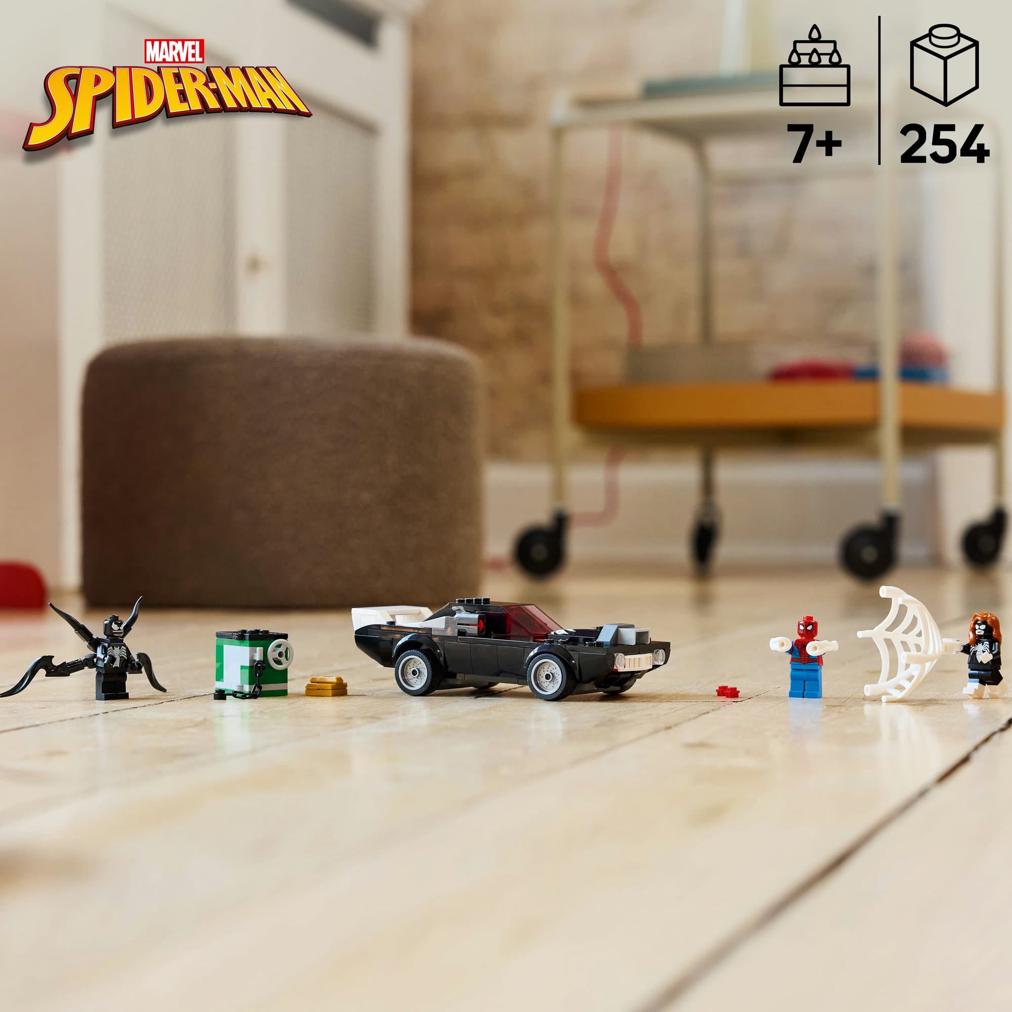 LEGO® Marvel Spider-Man vs. Venom Muscle Car Buildable Toy Vehicle Set 76309